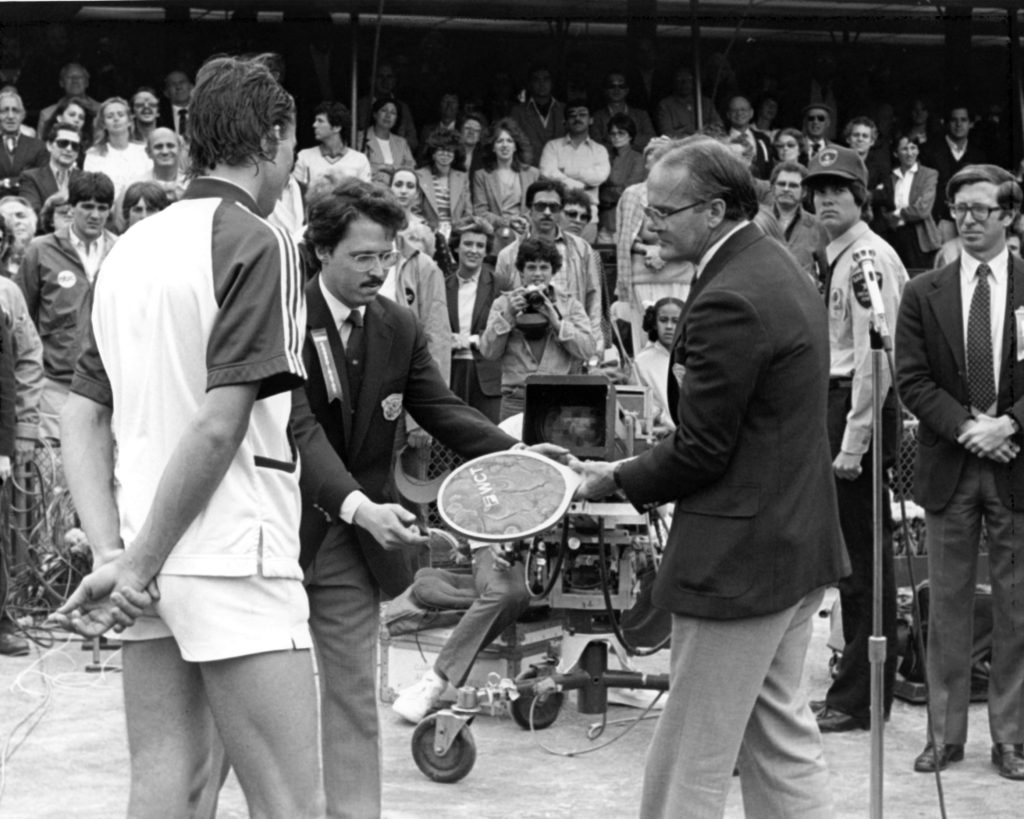 Derek Bryson Park, Ivan Lendl, and Lamar Hunt