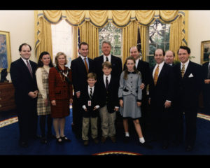 Bill Clinton, the Family of Hugh Carey, and Derek Bryson Park