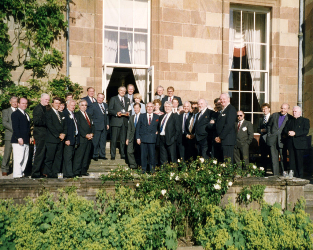 Derek Bryson Park with Sir Patrick Mayhew, and the Irish American Chamber of Commerce