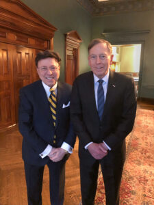 Director, Central Intelligence Agency, General David H. Petraeus, and Derek Bryson Park