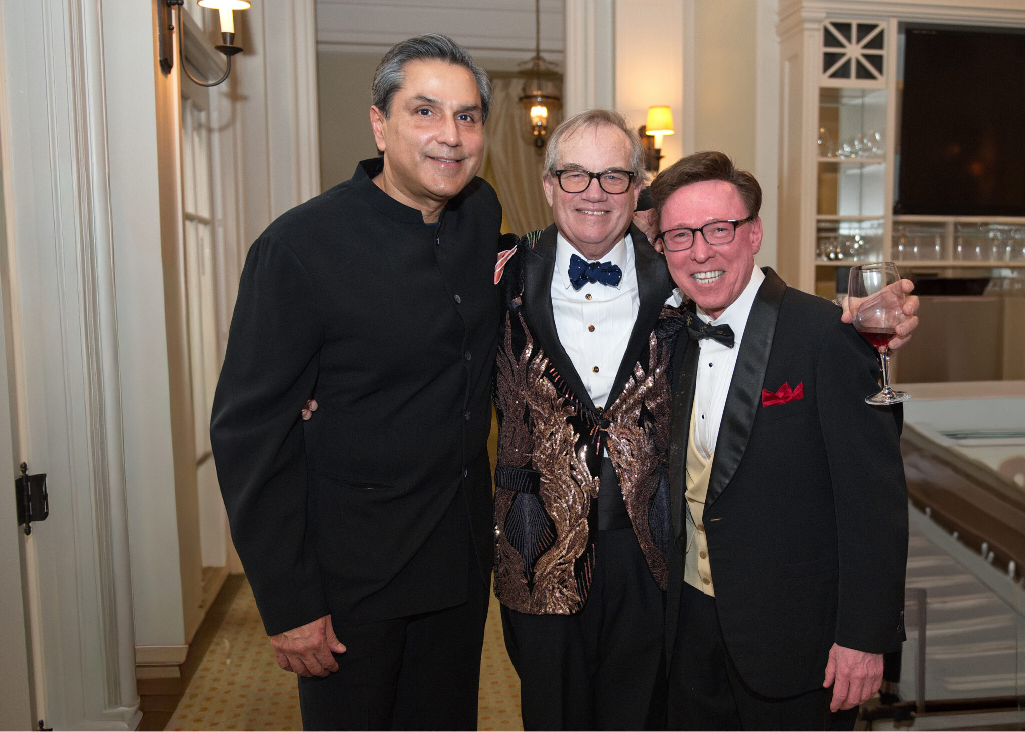 George Jordan Skakel (center) alongside Derek Bryson Park and Family Friend at Private Birthday Celebration