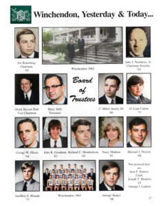 Board of Trustees, The Winchendon School, Winchendon, Massachusetts