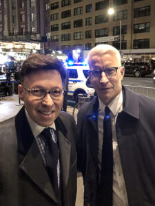 Derek Bryson Park and CNN anchor and CBS News’ Host 60 Minutes, Anderson Cooper