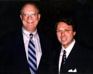 Christopher du Pont Roosevelt and Derek Bryson Park, United Nations, NYC