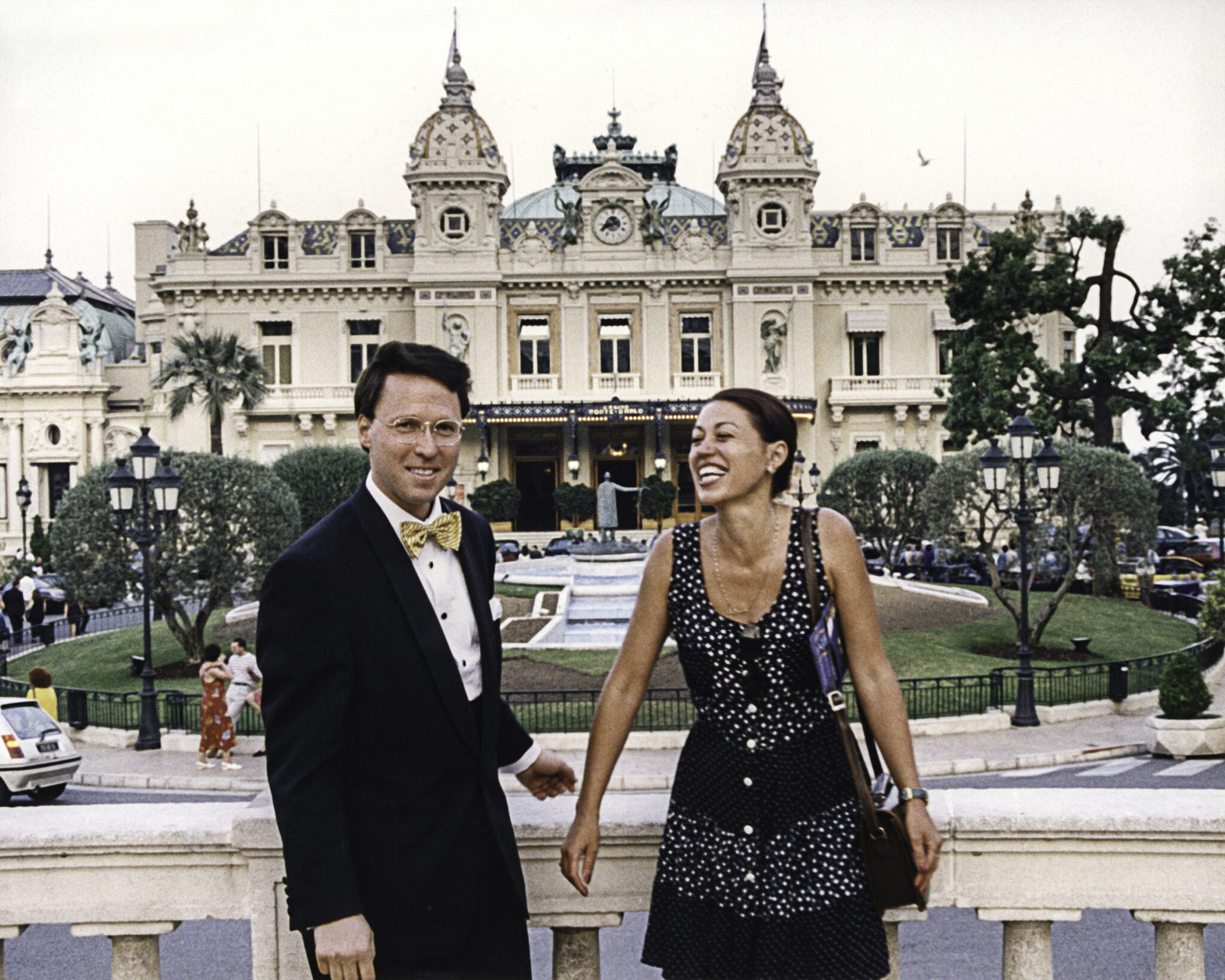 Derek Bryson Park in front of the Hotel de Paris, Monte-Carlo, Monaco