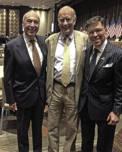 [Left to Right] President of the Federal Home Loan Bank of New York, Alfred A. DellaBovi; Chairman and CEO, Smith Affiliated Capital and former President of W.R. Berkley Corporation, Robert G. Smith, Ph.D.; and Derek Bryson Park