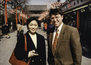 Derek Bryson Park and Friend, Vienna, Austria