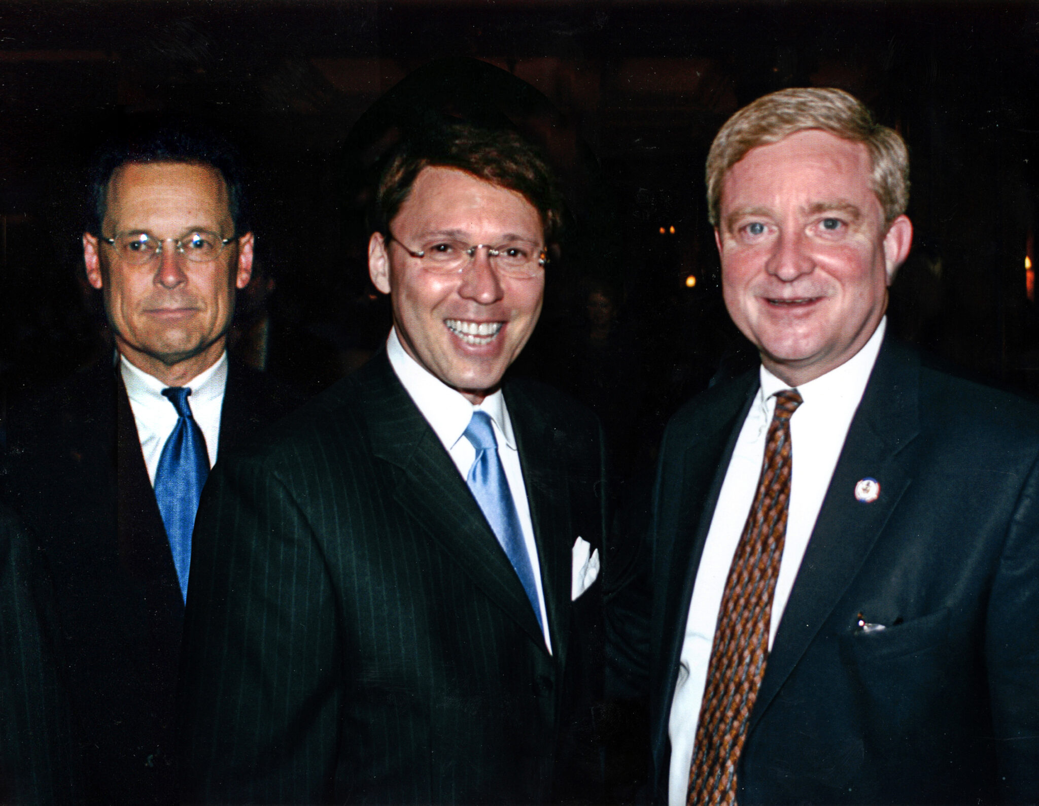 House Majority Leader, U.S. Congressman Eric Cantor (R); Derek Bryson Park; and Chairman of the House Administration Committee, U.S. Congressman Bob Ney (R), Washington, D.C.