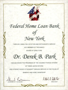 Federal home loan bank Derek Bryson Park 
