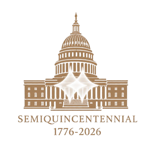 Semiquincentennial 1776-2026 emblem