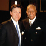 Derek Bryson Park and NYC Mayor David at a Private Social Gathering in New York City. Derek Bryson Park and NYC Mayor David Dinkins