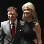 Derek Bryson Park alongside Kellyanne Conway, who made history as the the first woman to manage a successful U.S. presidential campaign.