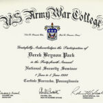 US Army War College Derek Bryson Park