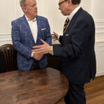 White House Press Secretary Sean Spicer and Derek Bryson Park Participate in a Captivating Dialogue. White House Press Secretary Sean Spicer and Derek Bryson Park Participate in a Captivating Dialogue.